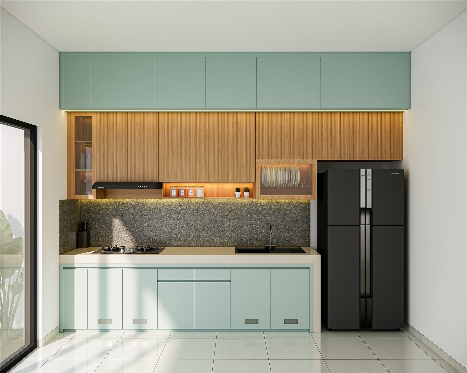 Kitchen Set Turquoise, tampilan 4