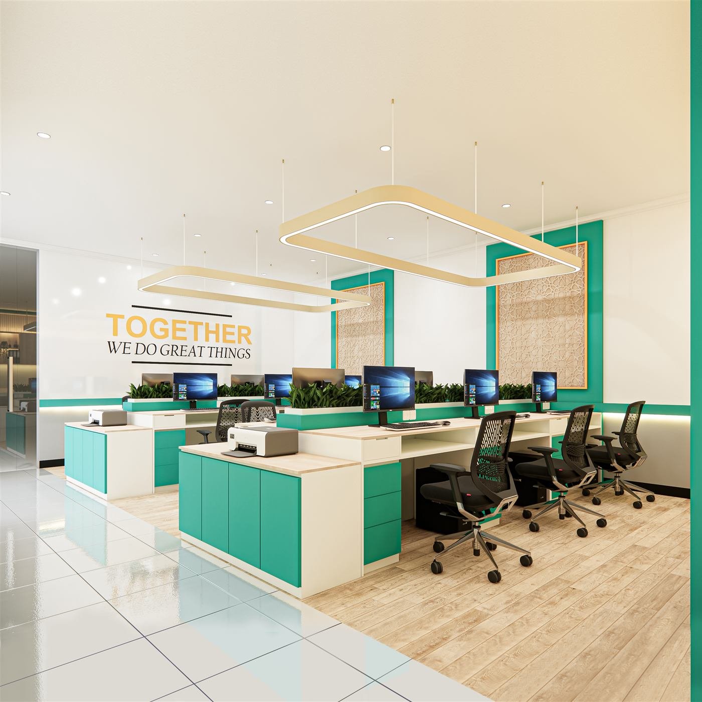 Interior Office & Studio, tampilan 3